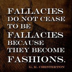 Fallacies - Chesterton